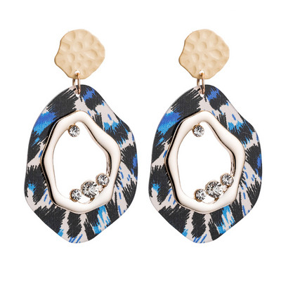 Állatmintás női fülbevaló