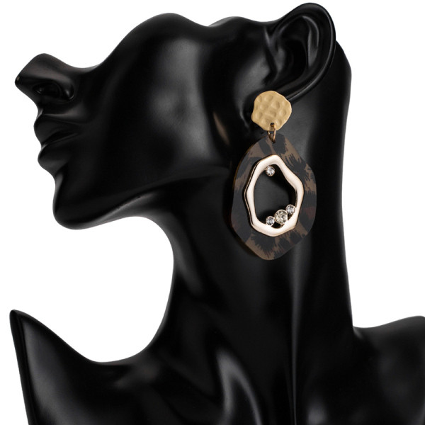 Állatmintás női fülbevaló