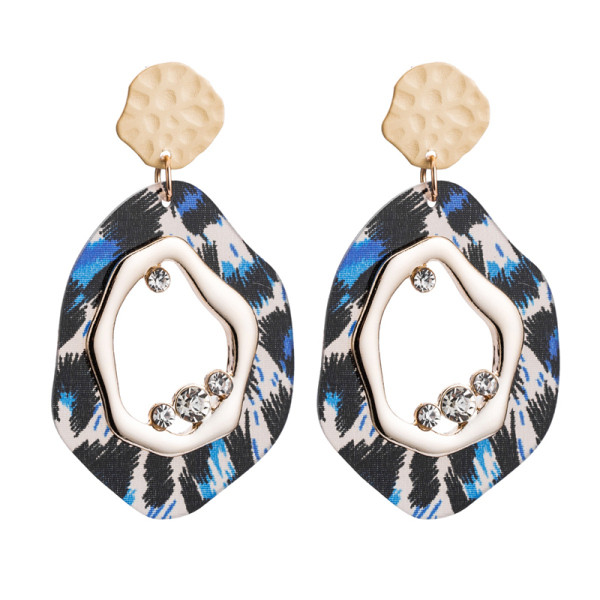 Állatmintás női fülbevaló