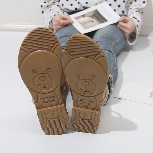 Sandale casual dama cu talpa plate si bretele