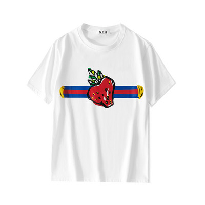 Unisex lai trükiga T-särk