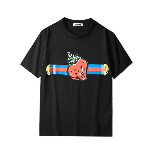 Tricou larg unisex cu imprimeu