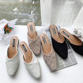 Női alkalmi papucs hegyes modell