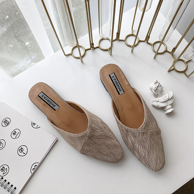 Női alkalmi papucs hegyes modell