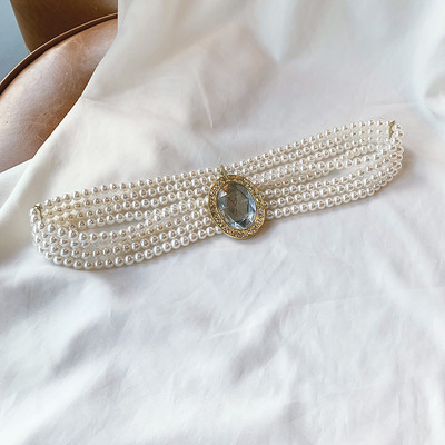 Aktuális gyöngyház női öv különböző csatokkal