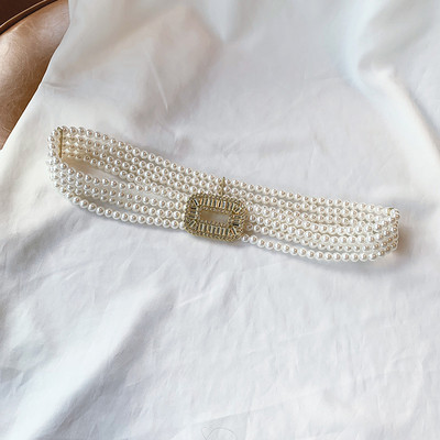 Aktuális gyöngyház női öv különböző csatokkal