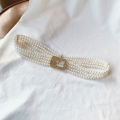 Aktuális gyöngyház női öv különböző csatokkal