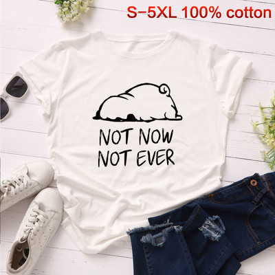 Ženska ležerna majica s aplikacijom i O-izrezom