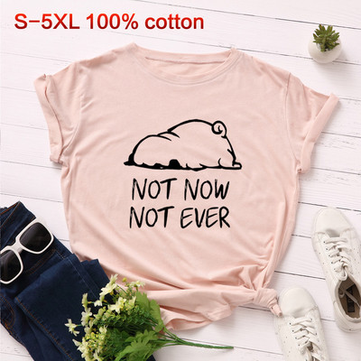 Ženska ležerna majica s aplikacijom i O-izrezom