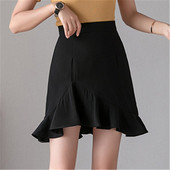 Fusta scurta de dama model nou cu talie inalta