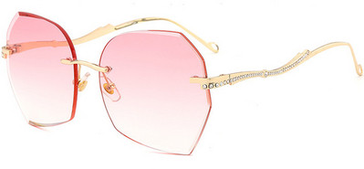 Jauns modernu saulesbriļļu modelis ar krāsainām lēcām