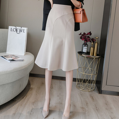 Stiilne kõrge vöökohaga naiste seelik – lõikega mudel