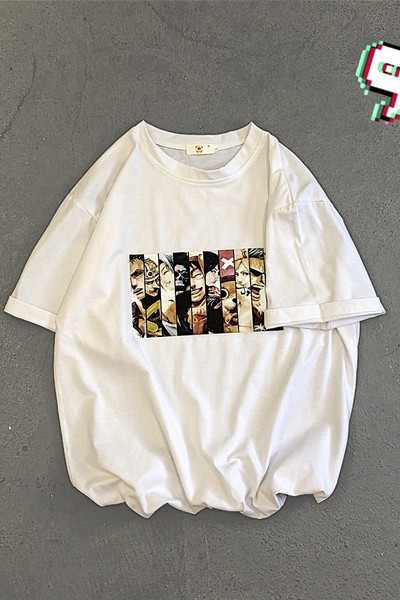 Férfi póló széles modell színes rátéttel és rövid ujjal