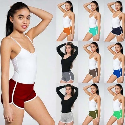 Moteriški šortai, tinkantys bėgimui ir fitnesui