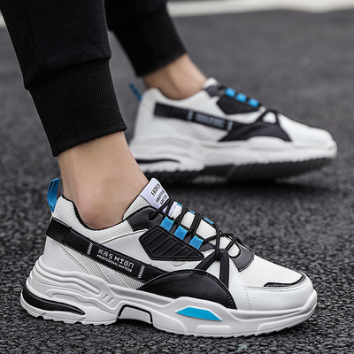 Új modell alkalmi férfi tornacipők fűzős