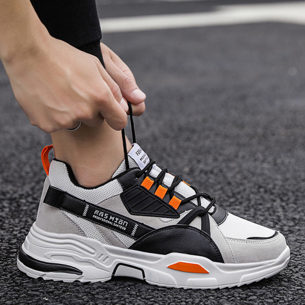 Új modell alkalmi férfi tornacipők fűzős