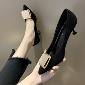 Öko-seemisnahast ja metallelemendist moodsad naiste kingad