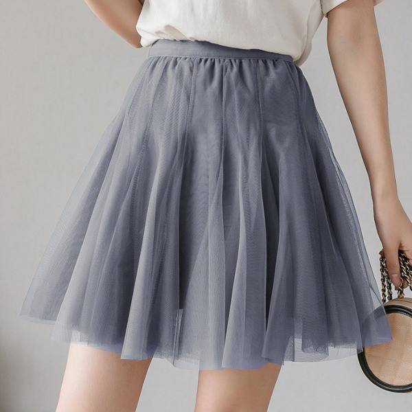 Naujo modelio moteriškas sijonas su tiuliu - kirpimo modelis