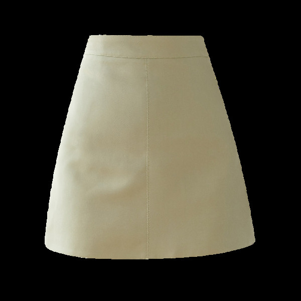 Moodne naiste seelik Õhuke kõrge vöökohaga mudel