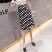 Fusta lunga moderna de dama model asimetric