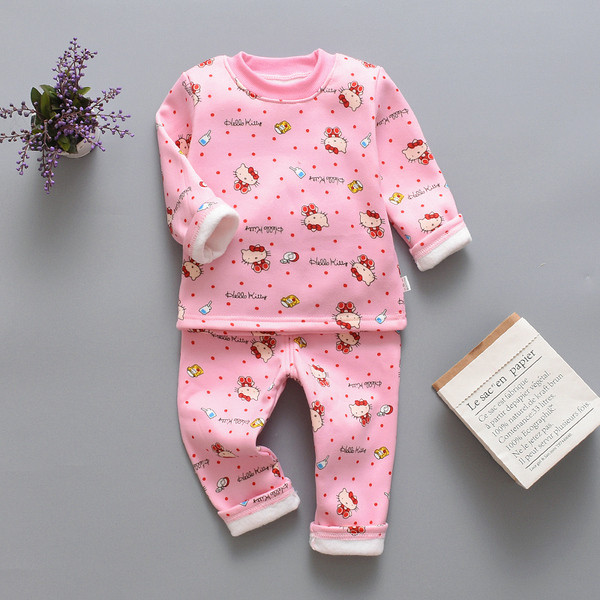 Vaikiška pižama su aplikacija tinka mergaitėms ir berniukams