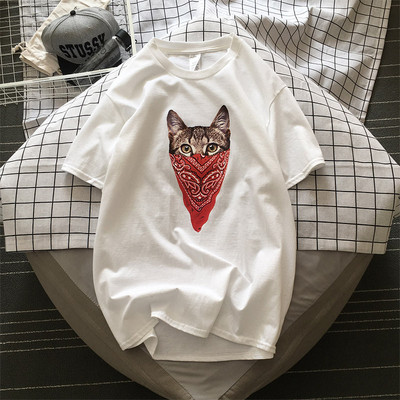 Tricou casual barbatesc cu maneca scurta si aplicatie