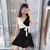 Rochie casual dama cu model decoltat in V