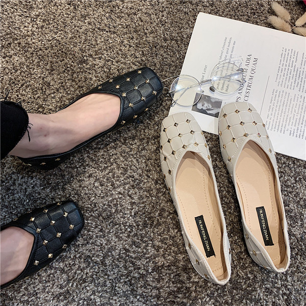 Ženske casual cipele s metalnim ušicama