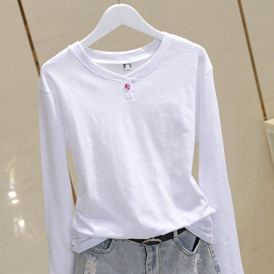 Ikdienas sieviešu pavasara blūze - plats modelis