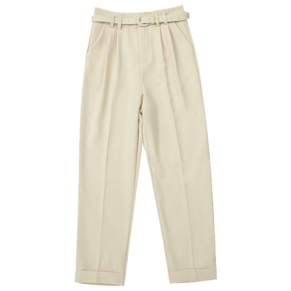 Uus mudel taskute ja vööga naistepüksid