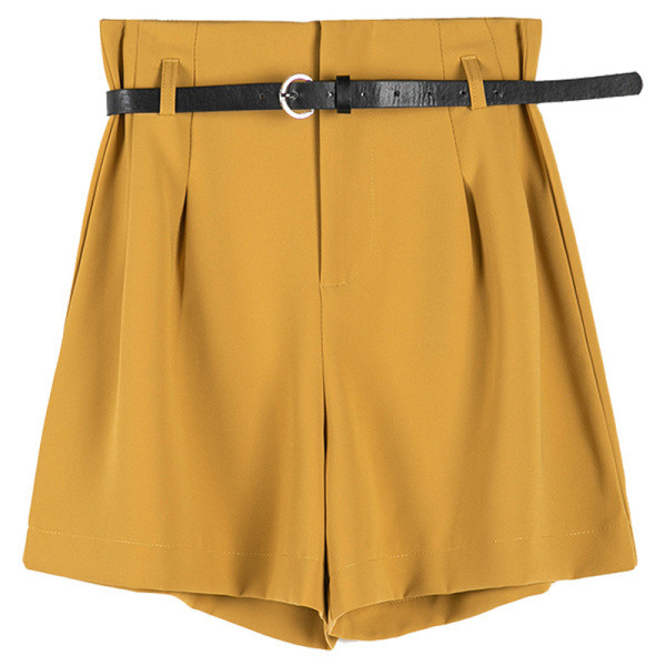 Jauna modeļa sieviešu šorti ar jostiņu un kabatām