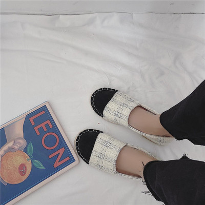 Espadrile de dama zilnice cu talpa plata