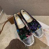 Pantofi de dama colorati casual cu talpa plate