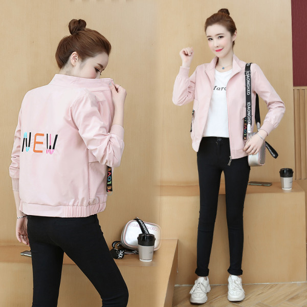 Ženska ležerna jakna s vezom pogodna za proljeće i jesen