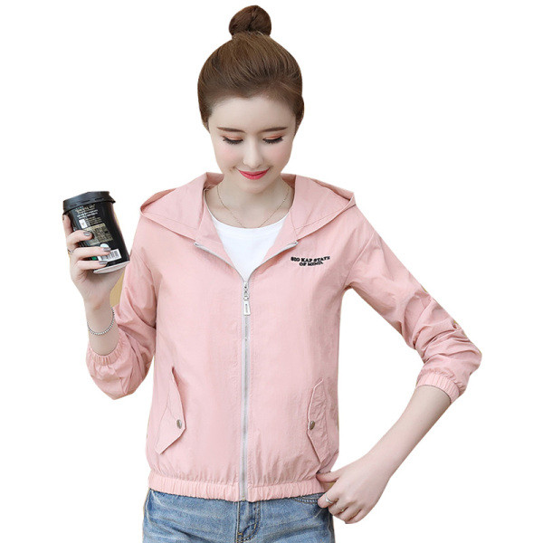 Jachetă casual de damă, cu glugă și mâneci lungi