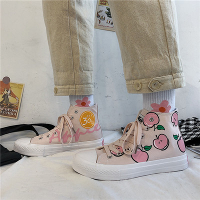 Ženske casual tekstilne tenisice s voćem - tri modela