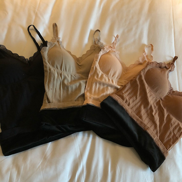 Pitsi ja padjanditega naiste kehakinnitusega topp