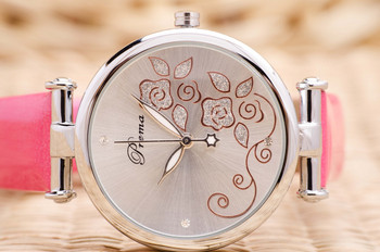 Дамски часовник Prema Flowers в цикламено