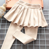 Modern gyerekszoknya-nadrág lányoknak