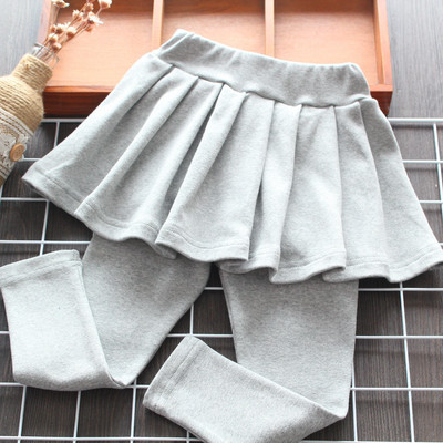 Modern gyerekszoknya-nadrág lányoknak