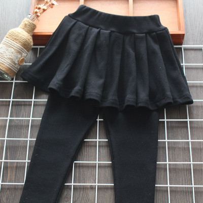 Modern gyerekszoknya-nadrág lányoknak