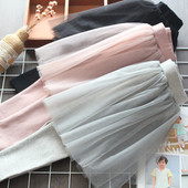 Fusta-pantaloni pentru copii moderni pentru fete cu tul