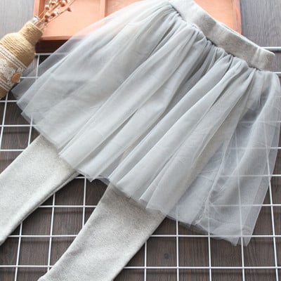 Fusta-pantaloni pentru copii moderni pentru fete cu tul