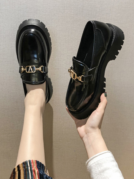 Mocasini eleganti de dama din piele ecologica in doua modele