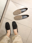 Model nou de mocasini de dama de primavara cu talpa plata