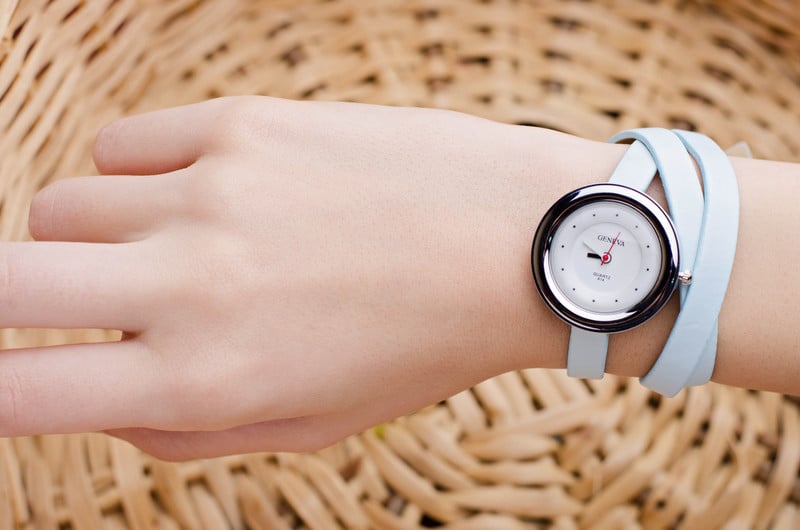 Дамски часовник Geneva Repent, син