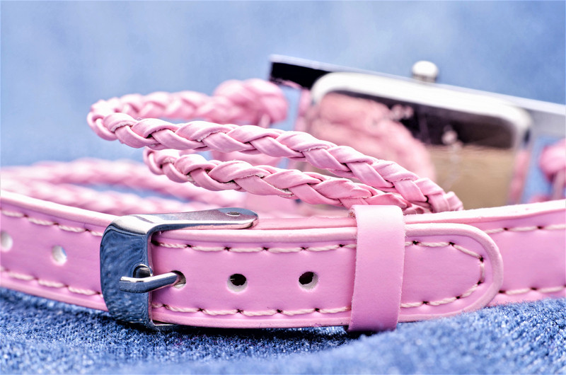 Дамски часовник Geneva Repent 274, розов