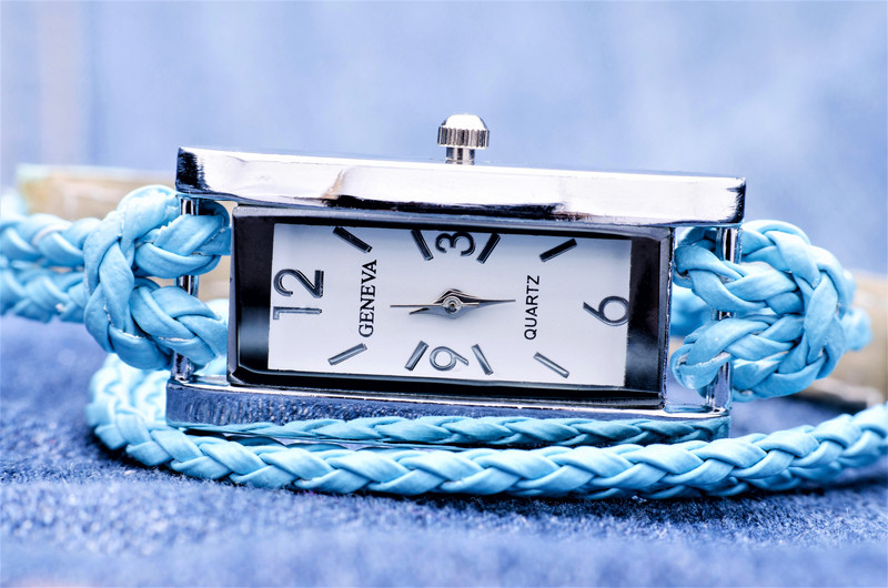 Дамски часовник Geneva Repent 274, син