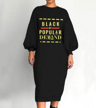 Naiste spordi- ja vabaaja kleit kirjaga