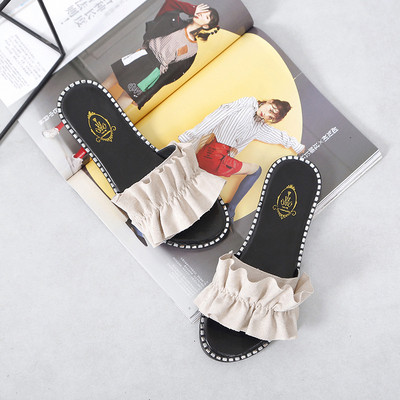 Papuci casual dama cu talpa plate